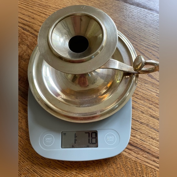 Vintage brass candle holder - Picture 13 of 13